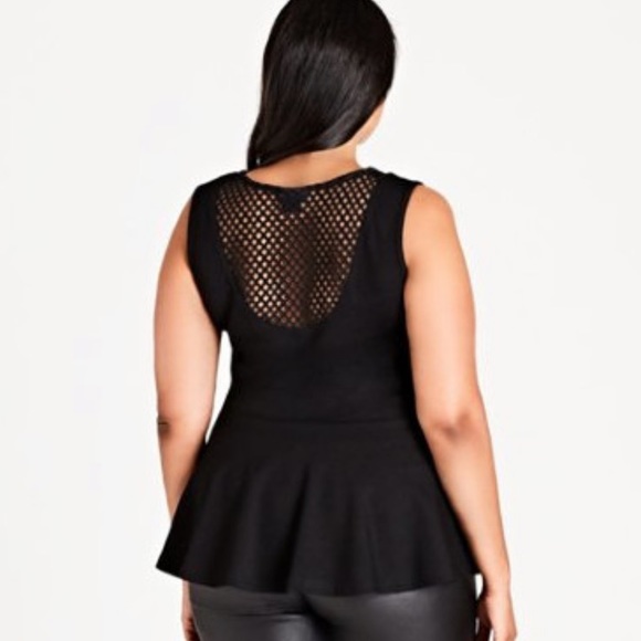 NWT City Chic Top Rose Devotion M/18W - Picture 2 of 10